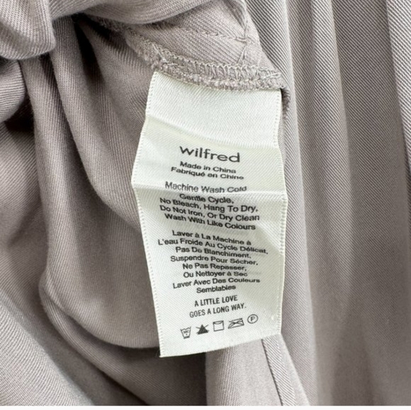 Elegant Gray Midi Skirt Wilfred - Picture 2 of 6